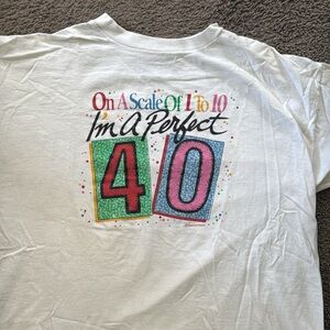 Vintage 40th Birthday Graphic T-Shirt